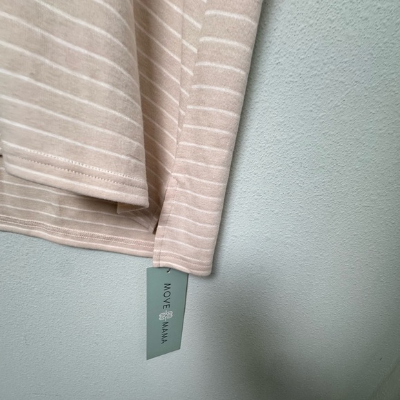 NWT Movemama Maternity Nursing Stripe Invisible Zip Breastfeeding Tank Top XL‎ - Picture 11 of 12